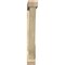 Ekena Millwork Traditional Slat Rough Sawn Bracket w/ Offset Brace, Douglas Fir, 6"W x 44"D x 44"H BKT0604X44X44TRA06RDF - alternate 2